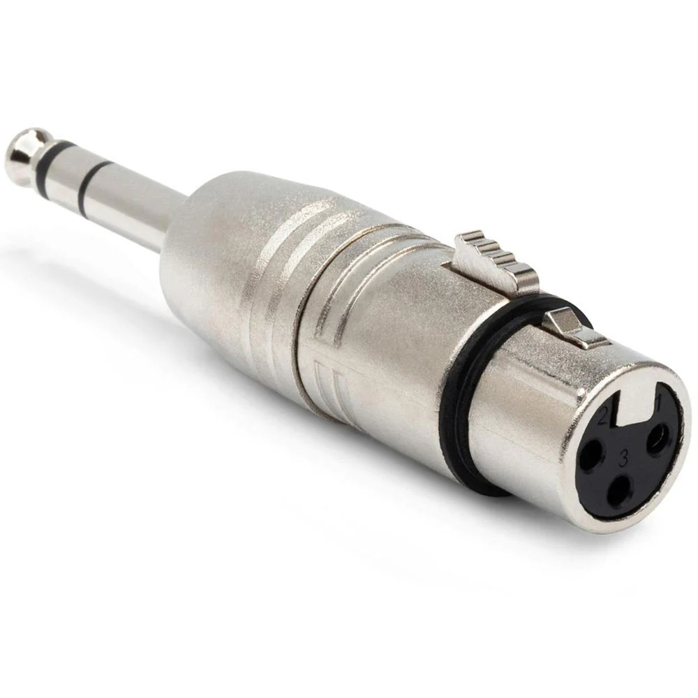 Hosa GXP143 XLR Female To 1/4" TRS Adapter - Image 2