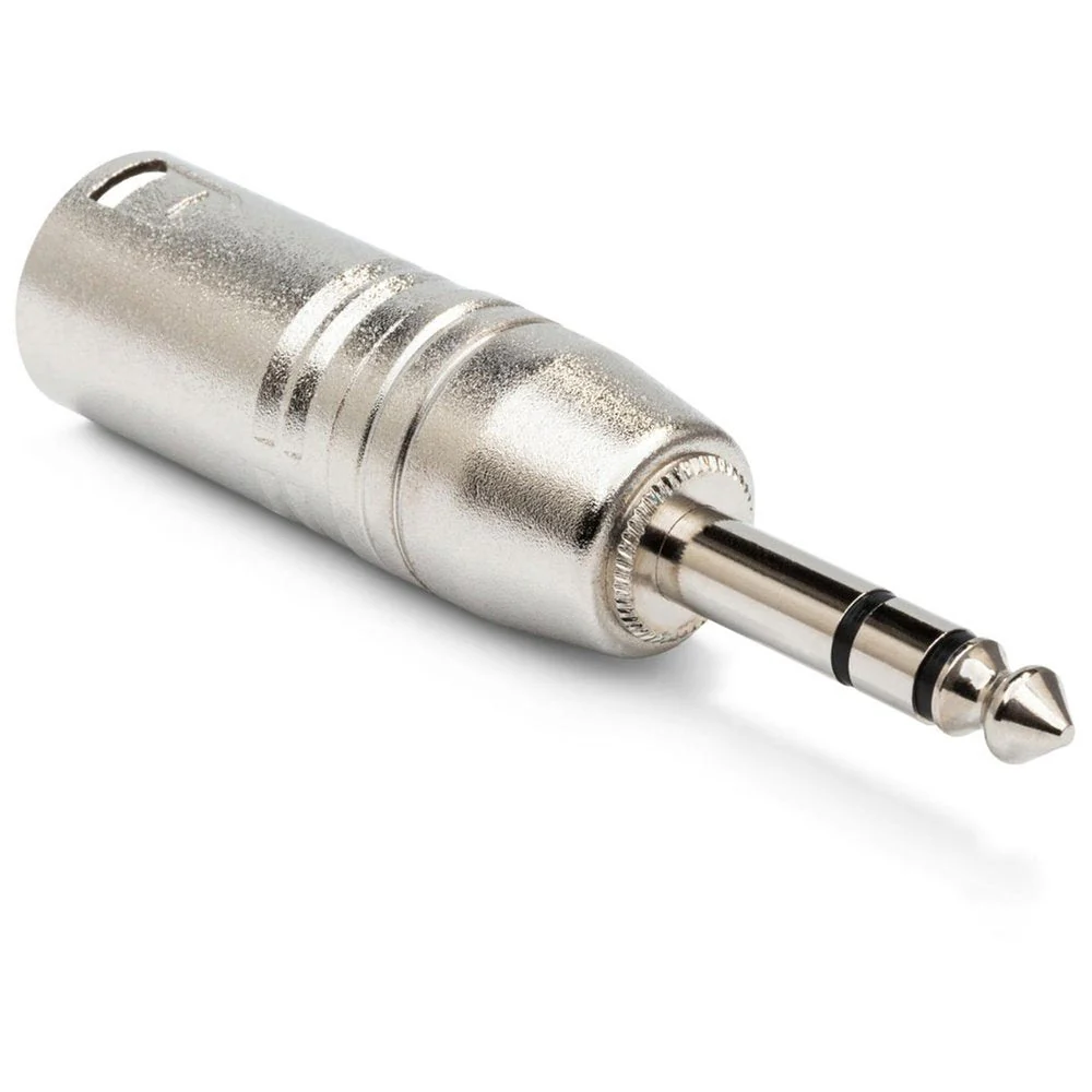 Hosa GXP246 XLR Male To 1/4" TRS Adapter