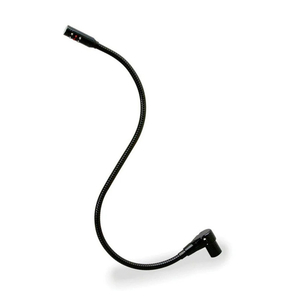 Hosa LTE519XLR4 LED Console Lamp RIGHT-ANGLE XLR Male 18 In / 45cm