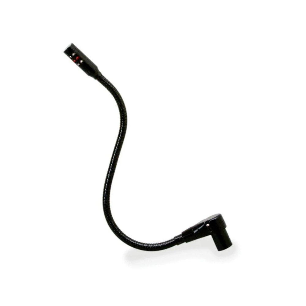 Hosa LTE519XLR4 LED Console Lamp RIGHT-ANGLE XLR Male 18 In / 45cm - Image 2
