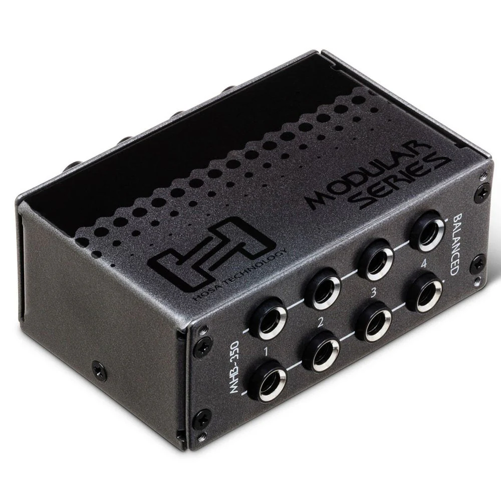 Hosa MHB350 Patch Bay Module 8-POINT 1/4" TRS To Same