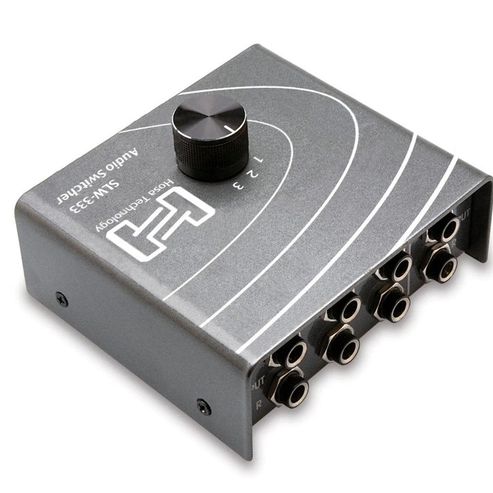 Hosa SLW333 Audio Switcher 1/4" TRS Stereo to 3x 1/4" TRS Stereo