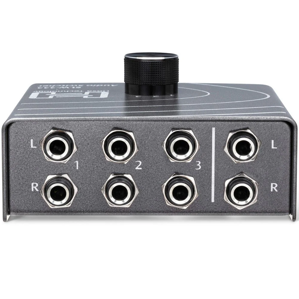 Hosa SLW333 Audio Switcher 1/4" TRS Stereo to 3x 1/4" TRS Stereo - Image 3