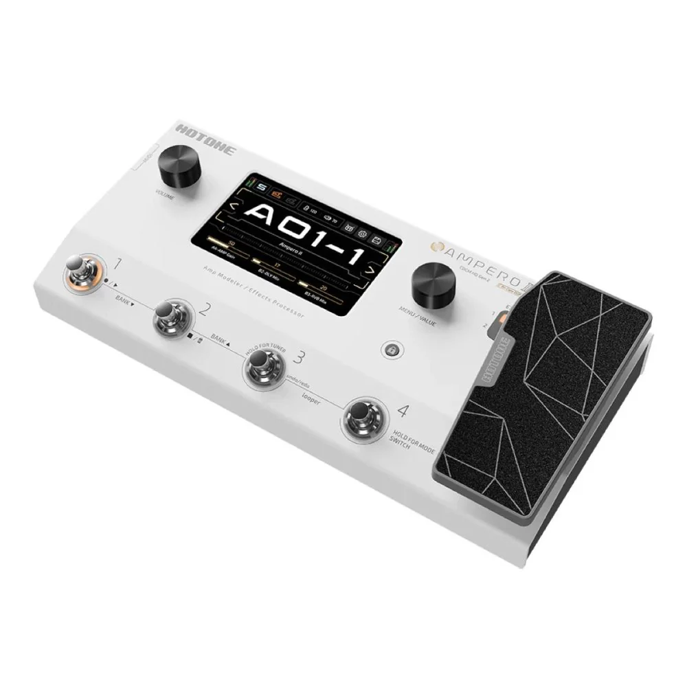 Hotone AMPERO II GEN 2 Tri-Core DSP Next Gen Amp Modeller & Multi Effects Processor w/ ToneCatch - Image 2