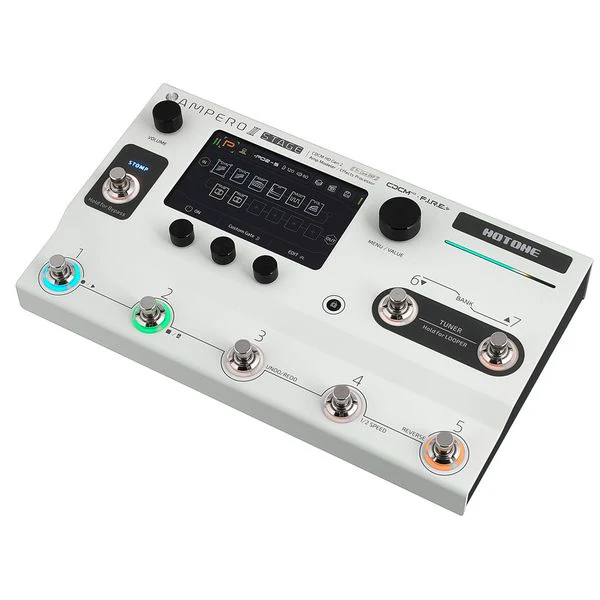 Hotone AMPERO II STAGE Tri-Core DSP Amp Modeller & Multi Effects Processor - Image 2