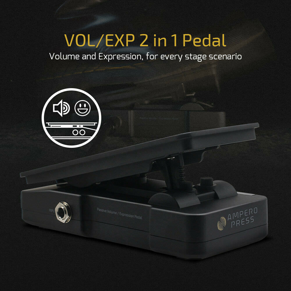 Hotone AMPERO Press Volume / Expression 2 in 1 Pedal - Image 3
