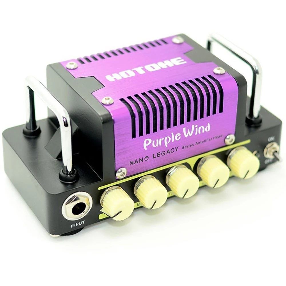 Hotone Nano Legacy Purple Wind Plexi Inspired 5W Class AB Amp Head w/ 3 Band EQ - Image 2