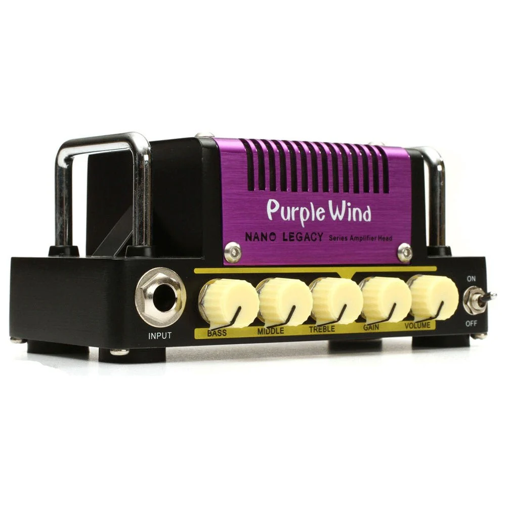 Hotone Nano Legacy Purple Wind Plexi Inspired 5W Class AB Amp Head w/ 3 Band EQ - Image 3