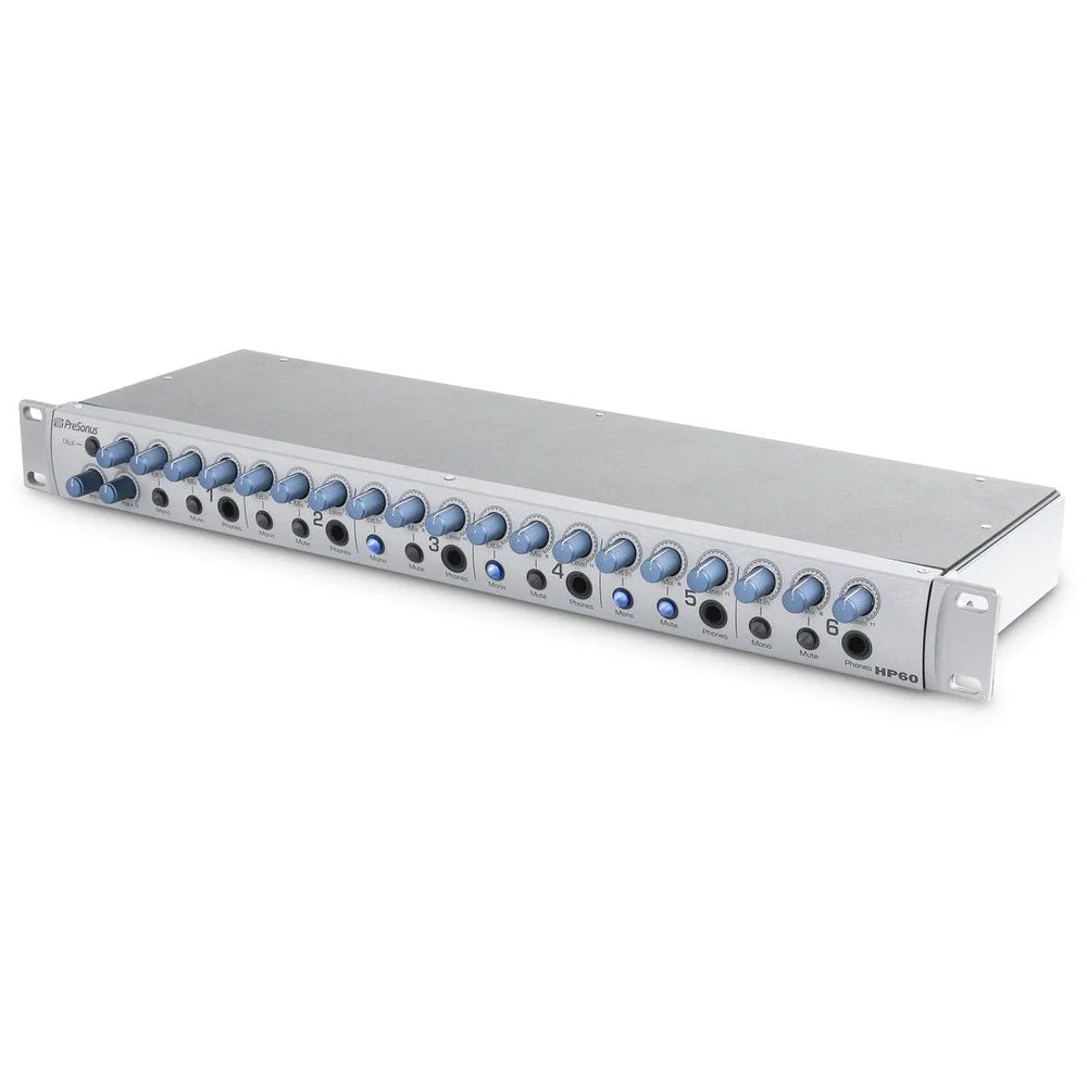 PreSonus HP60 6 Ch Headphone Amp / Mixing System