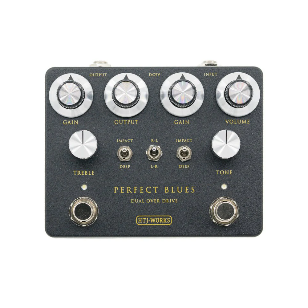 HTJ-WORKS PERFECT BLUES Dual Overdrive Klon & Blues Breaker in One