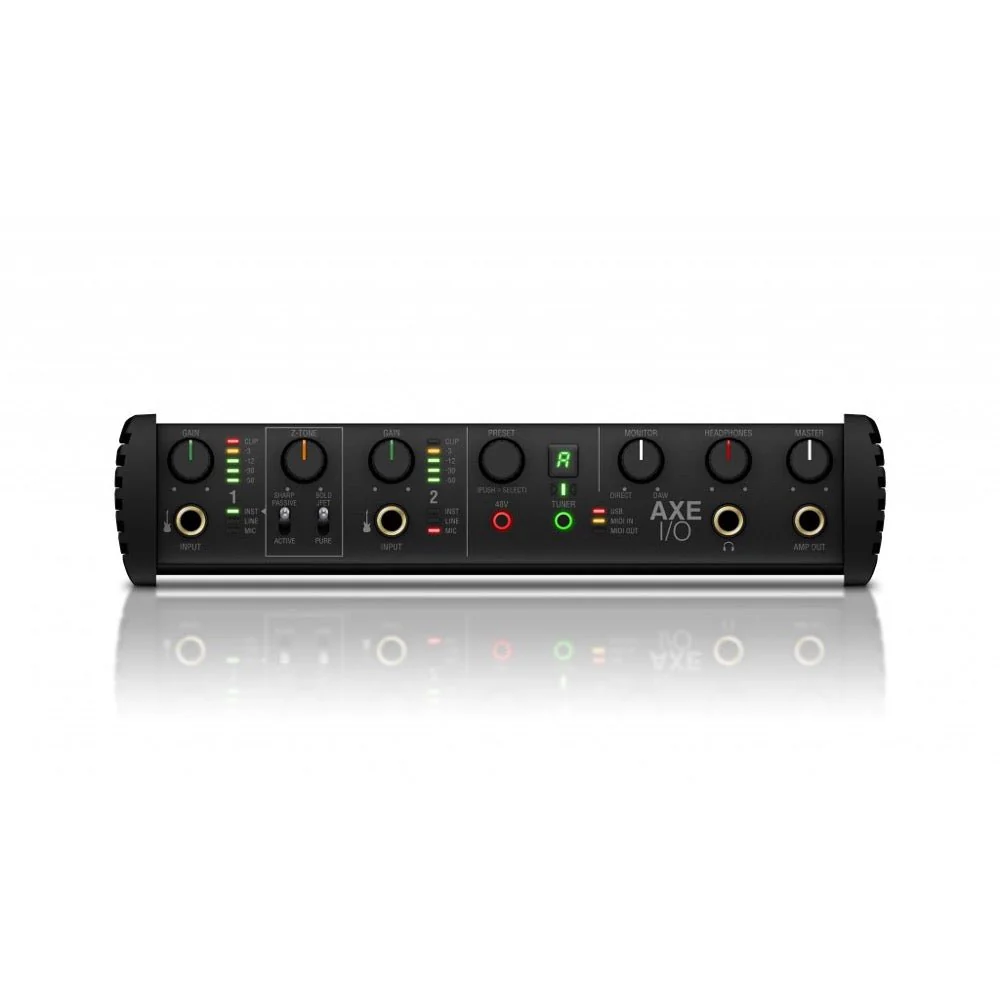 IK Multimedia AXE I/O MAX BUNDLE w/ Amplitube 5 MAX V2 & TONEX MAX USB Audio Interface w/ Advanced Guitar Tone Shaping - Image 7