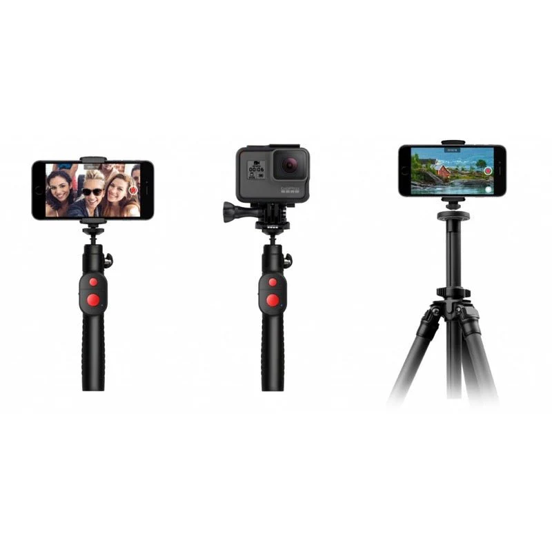IK Multimedia iKlip Go Professional Selfie Stick w/ Bluetooth Shutter - Image 4