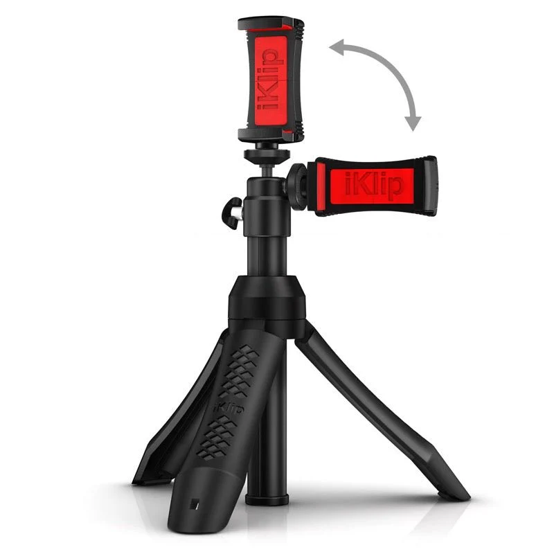 IK Multimedia iKlip Grip Pro 4-in-1 Smartphone Stand w/ Bluetooth Control - Image 9