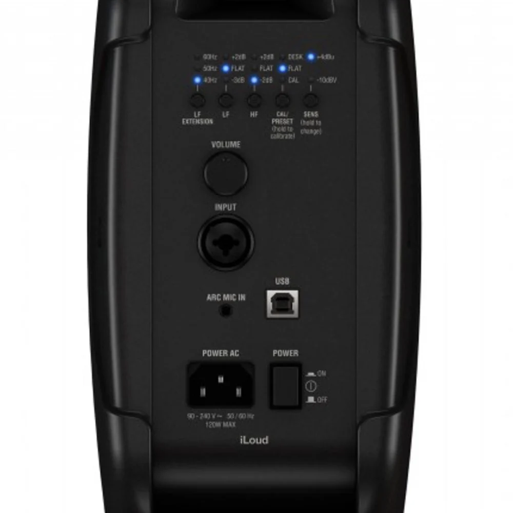 IK Multimedia iLoud MTM MK1 Compact Hi-Res Monitors w/ ARC Microphone Single Unit - Image 5