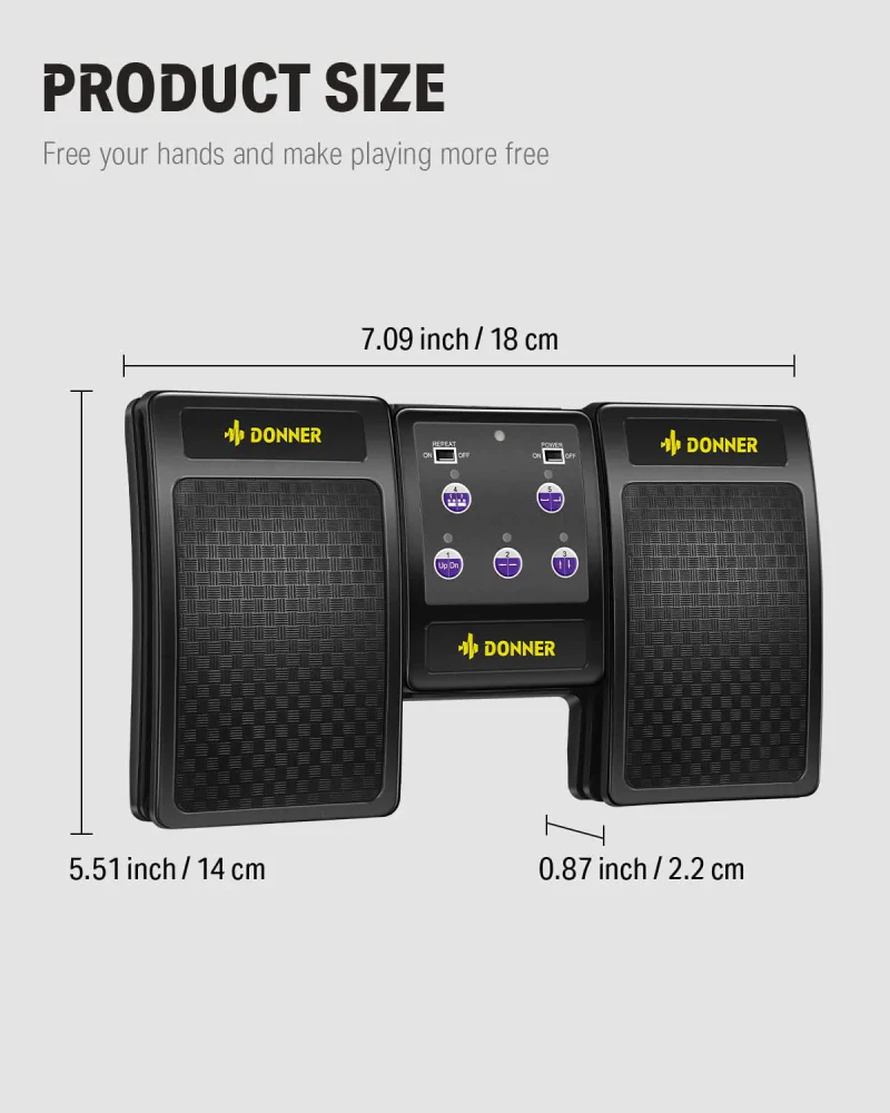 Donner Wireless Page Turner Bluetooth Page Turner - Image 4