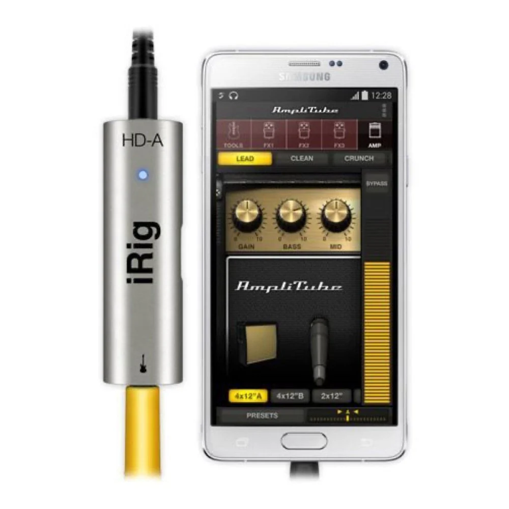 IK Multimedia iRig HD-A Digital Guitar Interface for Android & PC - Image 3