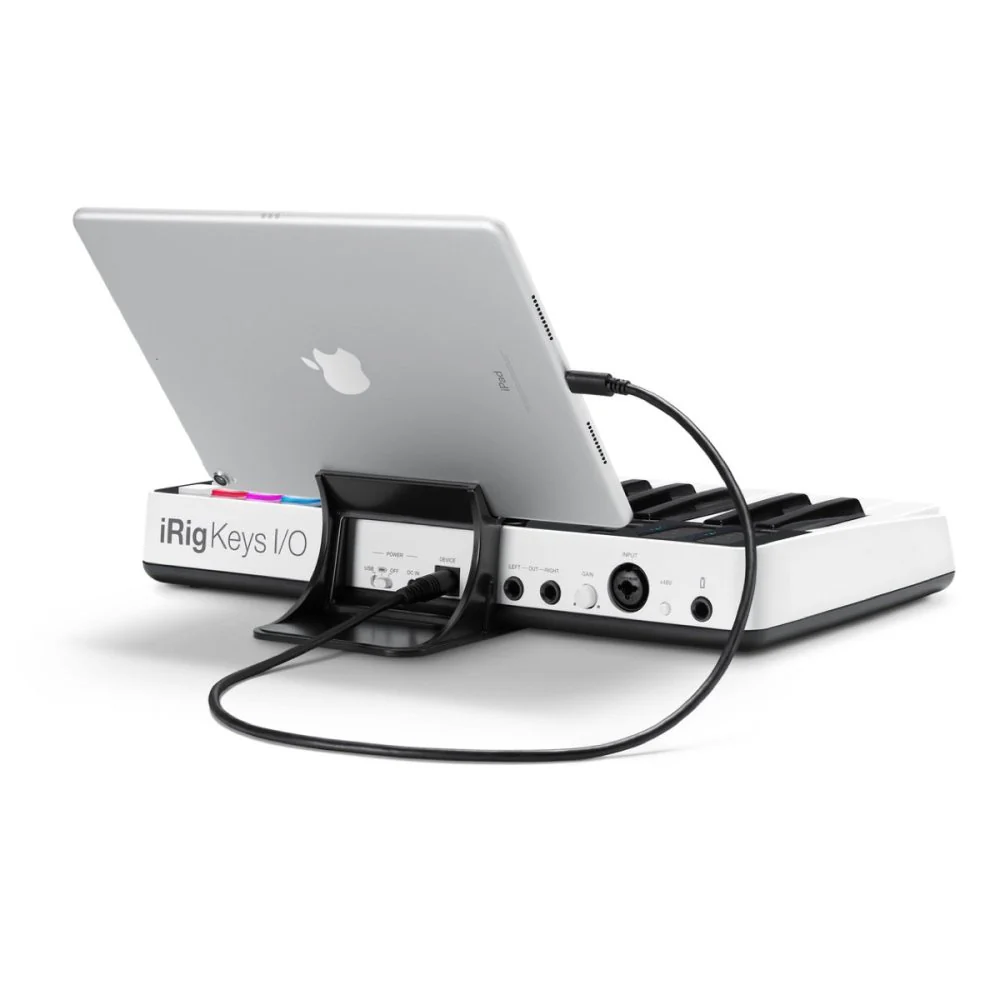 IK Multimedia iRig Keys I/O 25 MIDI Controller & Audio Interface - Image 4