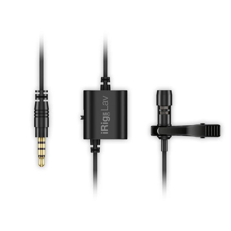 IK Multimedia iRig Mic Lav Lavalier Mic w/ Built-In Monitoring - Image 3