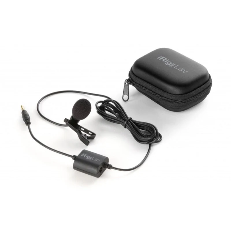 IK Multimedia iRig Mic Lav Lavalier Mic w/ Built-In Monitoring - Image 6