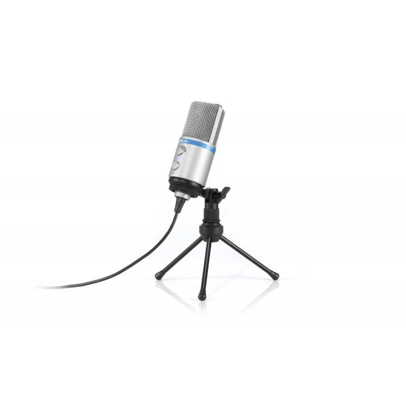 IK Multimedia iRig Mic Studio iOS/USB Condenser Mic Silver - Image 6