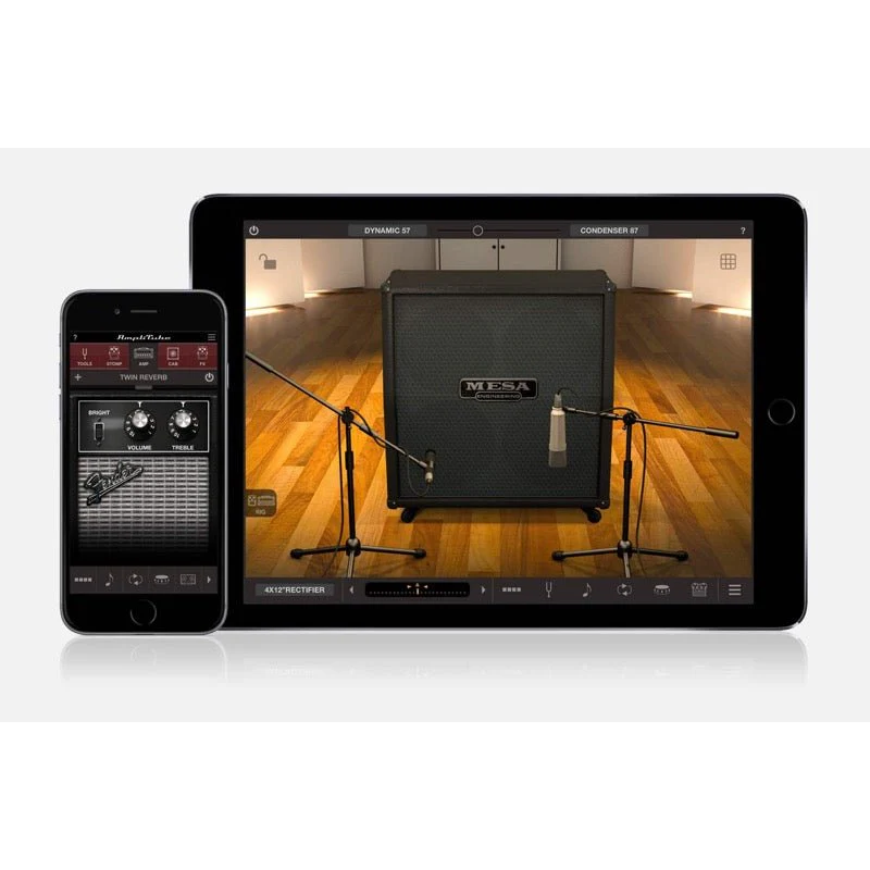 IK Multimedia iRig Nano Amp 3W Class A/B Power Portable Amp w/ iOS Interface White - Image 8