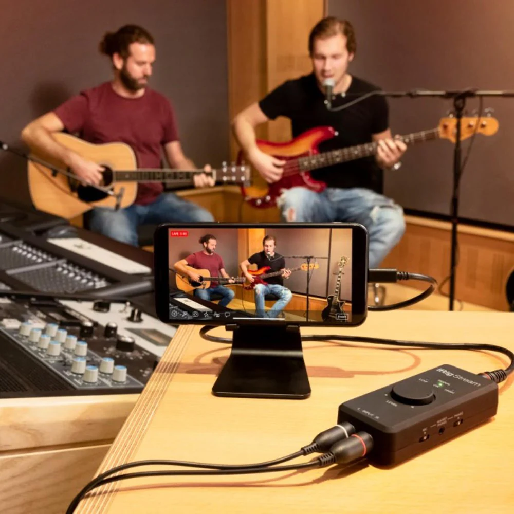 IK Multimedia iRig STREAM Streaming Audio Interface for iOS, Android, Mac, and PC - Image 3