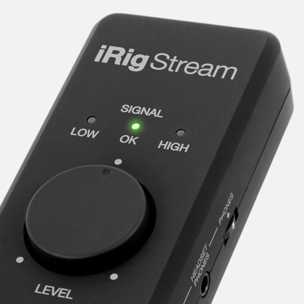 IK Multimedia iRig STREAM Streaming Audio Interface for iOS, Android, Mac, and PC - Image 4