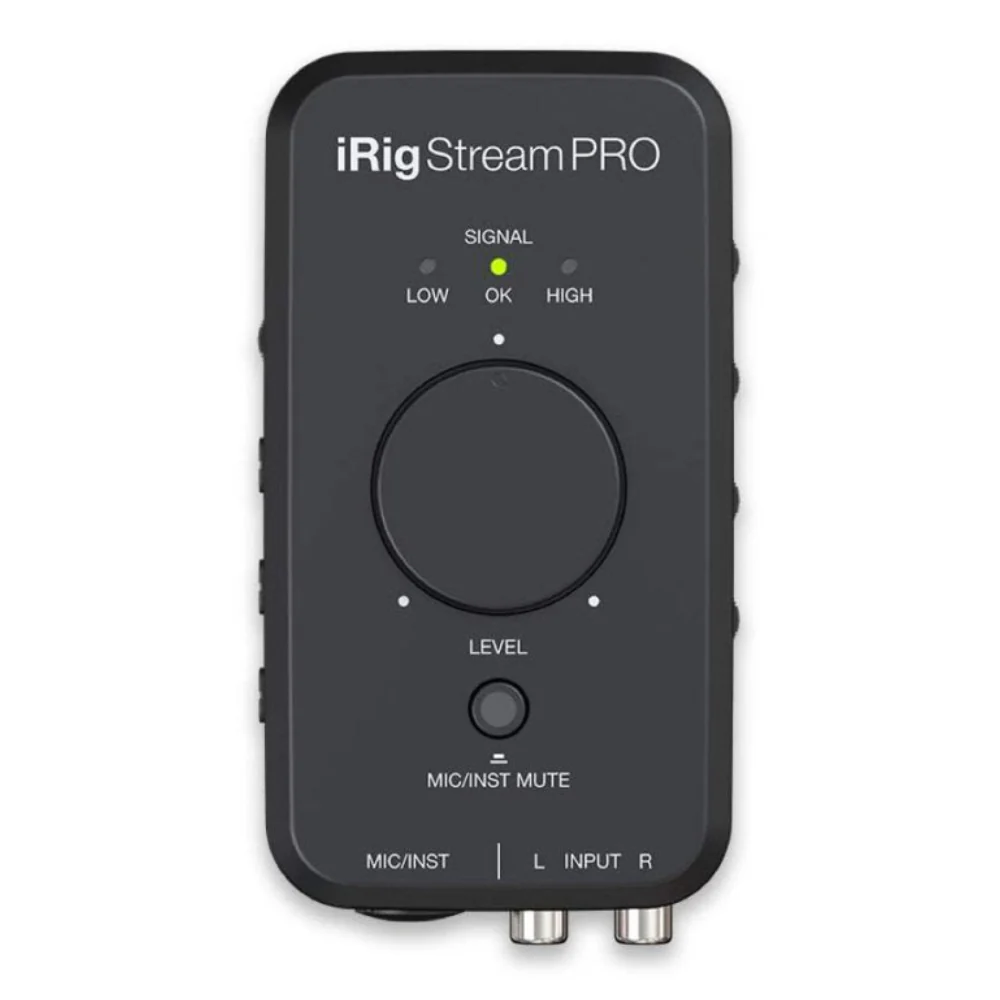 IK Multimedia iRig Stream Pro 4Ch Streaming Audio Interface For iPhone, iPad, Android, Mac/PC
