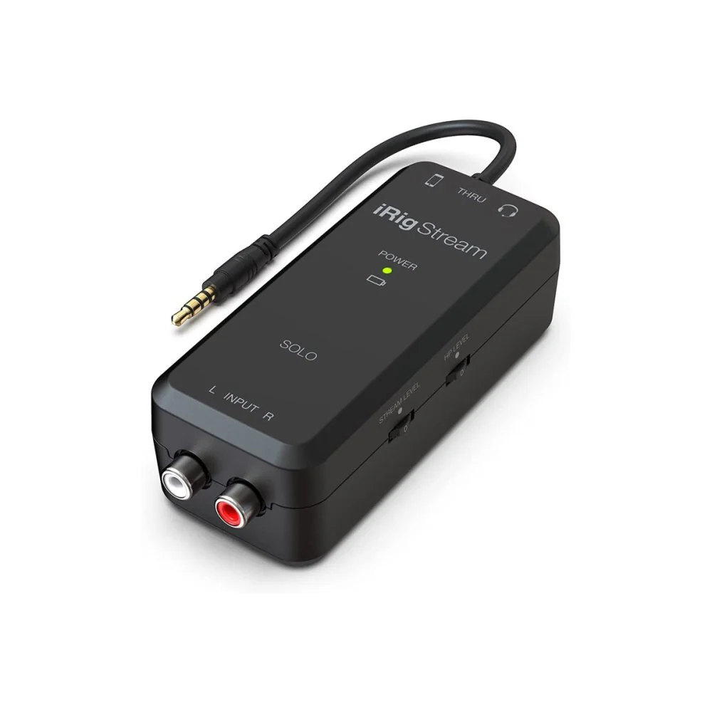 IK Multimedia iRig Stream SOLO Streaming Audio Interface For iPhone, iPad, Android, Mac/PC - Image 2