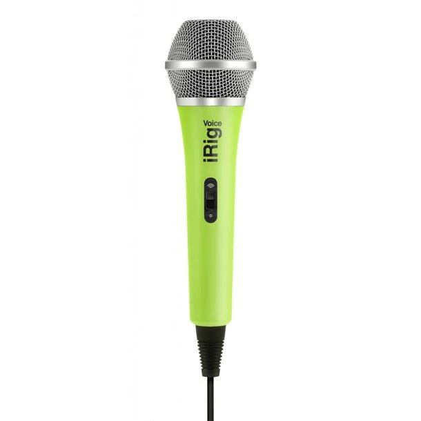 IK Multimedia iRig Voice Handheld Microphone Green - Image 3