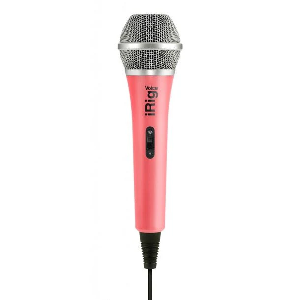 IK Multimedia iRig Voice Handheld Microphone Pink - Image 3