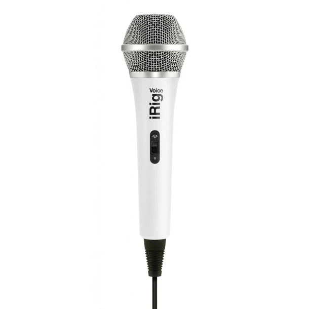 IK Multimedia iRig Voice Handheld Microphone White - Image 3