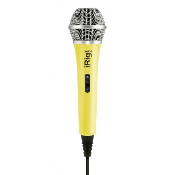 IK Multimedia iRig Voice Handheld Microphone Yellow - Image 3