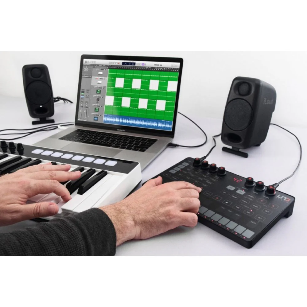 IK Multimedia UNO Synth Analog Desktop Synth Powered by Sound Machines - Image 3
