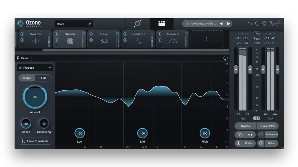 iZotope AU Ozone 12 Advanced The Future of Mastering UPGRADE - Image 4