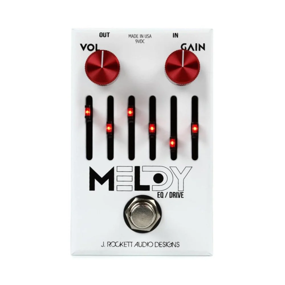 J Rockett MELODY 2-in-1 Overdrive & EQ Pedal Designed w/ Mark Letteri