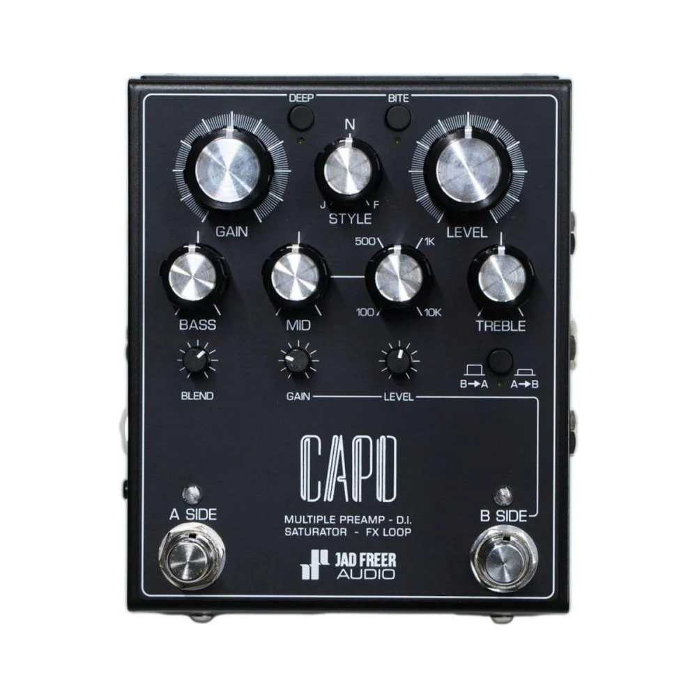 Jad & Freer Audio CAPO 4-in-1 Multi-Preamp, Saturator, DI & FX Loop for Bass - Image 6