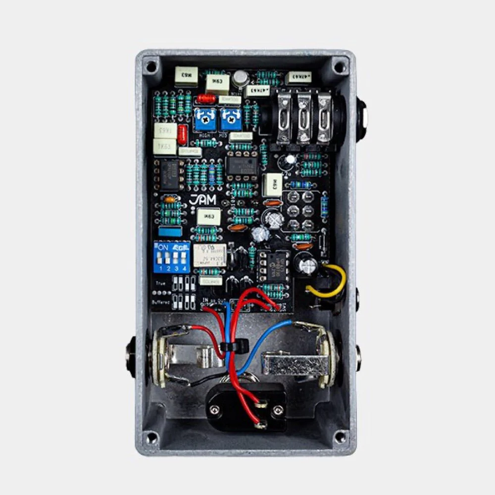 JAM Pedals Boomster MK2 Clean Boost & Buffer w/ 3 Voicing Options & Expression Volume Control - Image 10