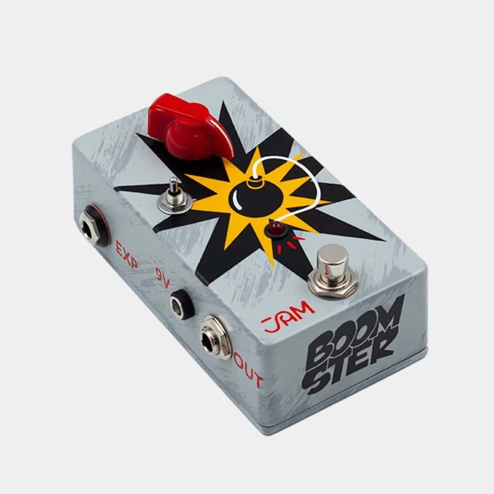 JAM Pedals Boomster MK2 Clean Boost & Buffer w/ 3 Voicing Options & Expression Volume Control - Image 4