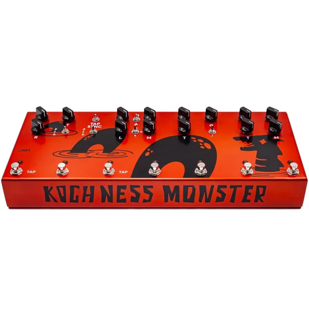 JAM Pedals Koch Ness Monster Greg Koch's Signature 4-In-1 Multi Effects Pedal