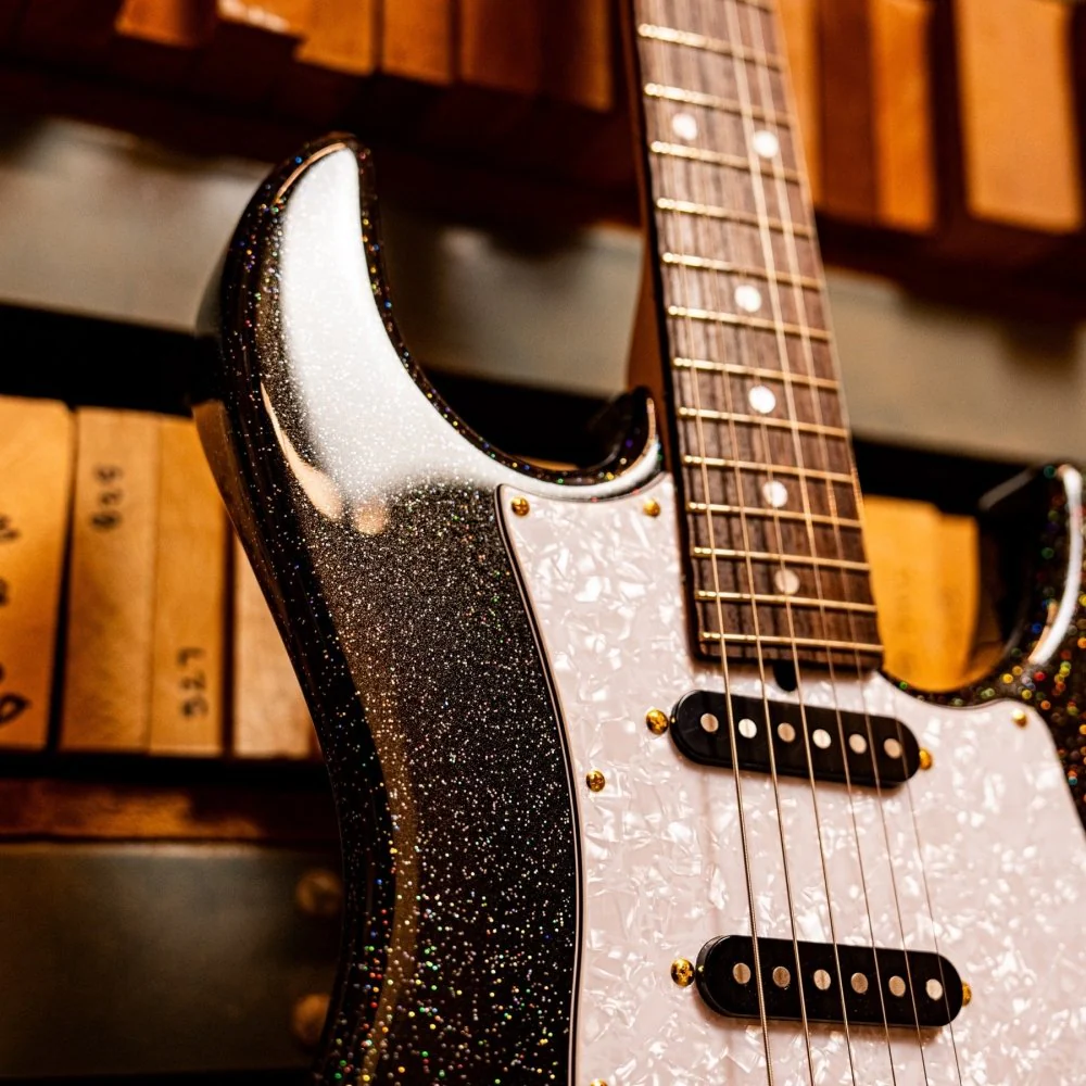 James Tyler JTG-MK1 Modern HSS Axe Black Sparkle - Image 10