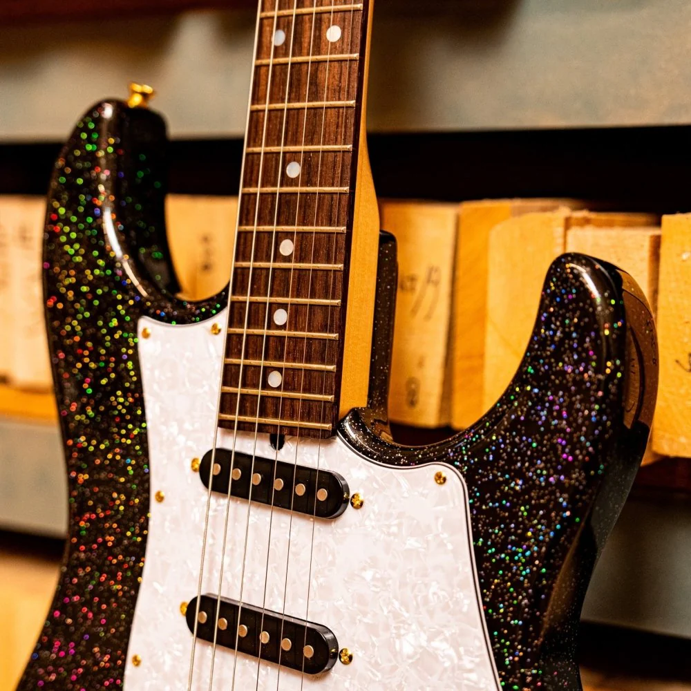James Tyler JTG-MK1 Modern HSS Axe Black Sparkle - Image 11