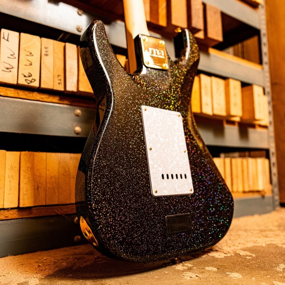 James Tyler JTG-MK1 Modern HSS Axe Black Sparkle - Image 17