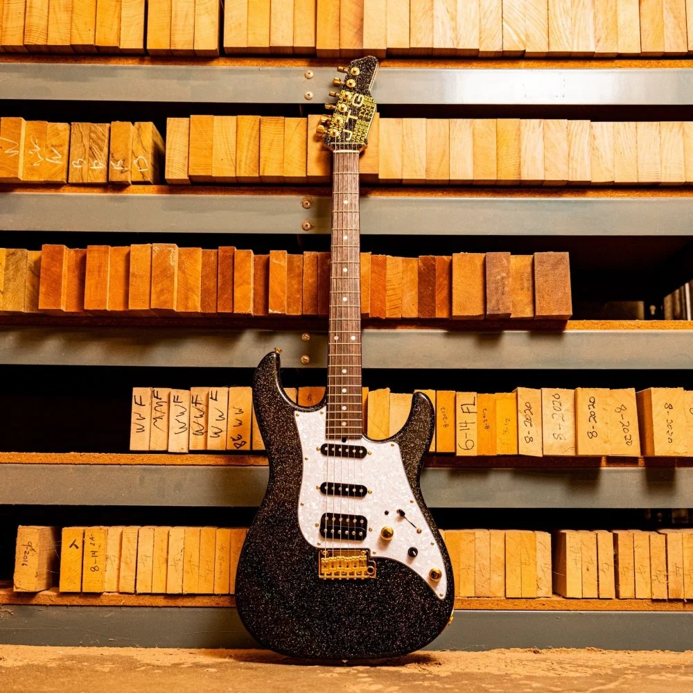 James Tyler JTG-MK1 Modern HSS Axe Black Sparkle - Image 3