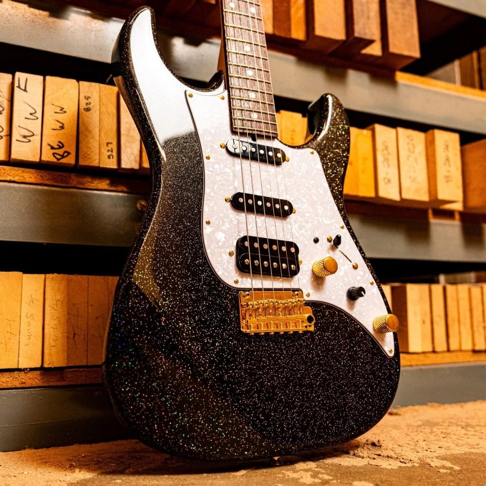 James Tyler JTG-MK1 Modern HSS Axe Black Sparkle - Image 5