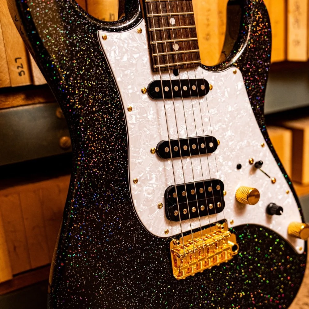 James Tyler JTG-MK1 Modern HSS Axe Black Sparkle - Image 6