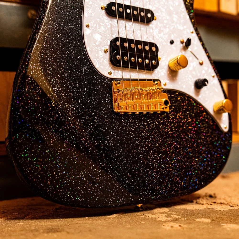 James Tyler JTG-MK1 Modern HSS Axe Black Sparkle - Image 7