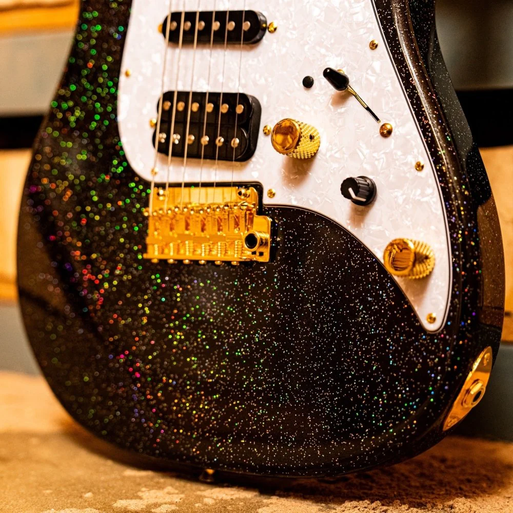 James Tyler JTG-MK1 Modern HSS Axe Black Sparkle - Image 9