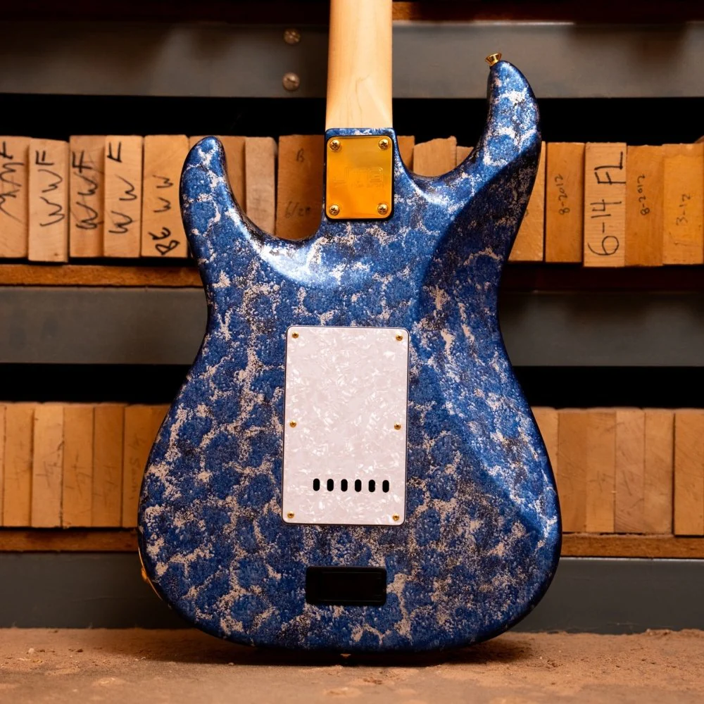 James Tyler JTG-MK1 Modern HSS Axe Blue Milky Way - Image 14