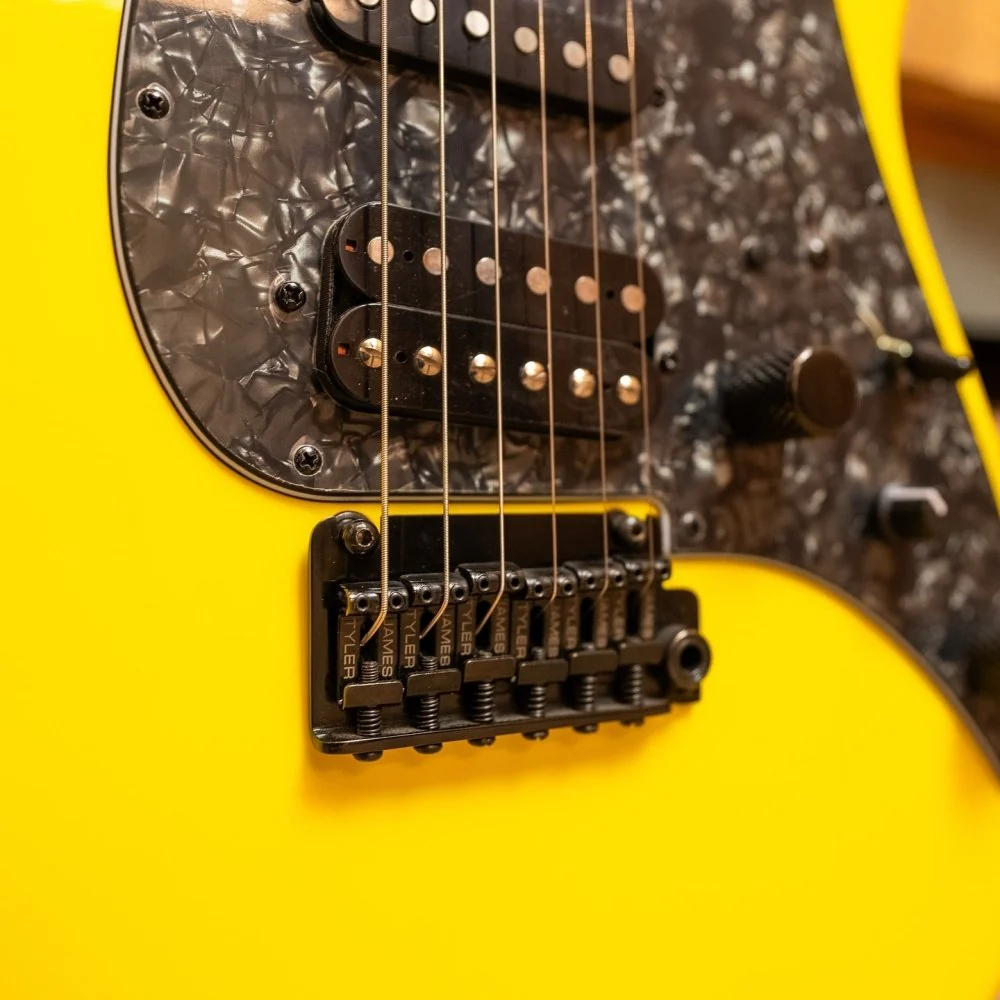 James Tyler JTG-MK1 Modern HSS Axe Fly Yellow - Image 3